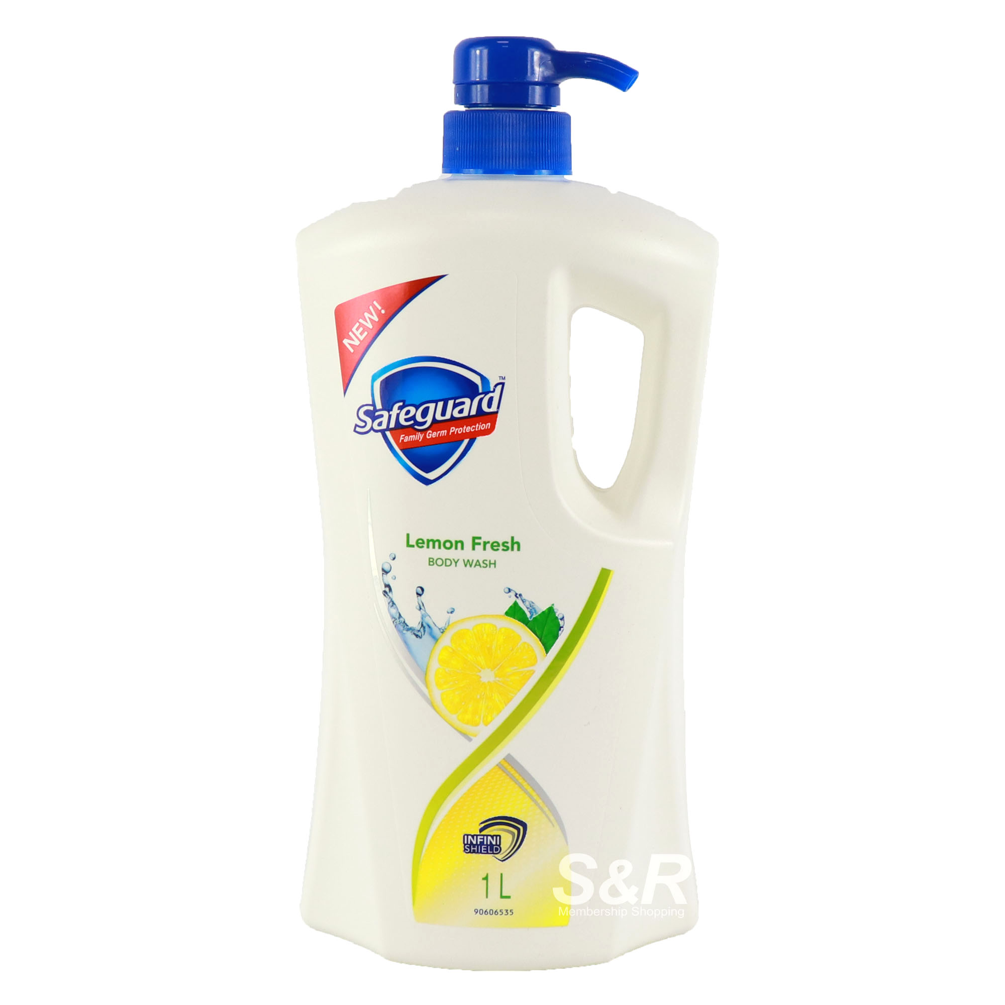 Safeguard Body Wash Lemon Fresh 1L